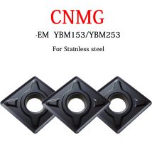 CNMG CNMG 120408   CNMG 120404   CNMG 160612   CNMG 160616   EM YBM153 YBM253 Original Hartmetalleinsatz CNC-Maschinenverarbeitung Edelstahl