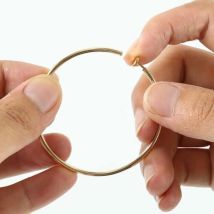 Neue Durchmesser 2/4/6cm Ohr Clips Ringe Punk Frauen Nicht-Durchbohrten Hoop Ohrringe Hahnentritt Goth gefälschte Clip-Auf Kreis Ohrringe Schmuck