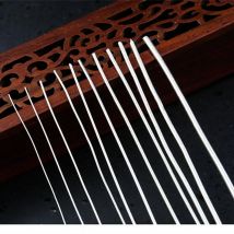 925 Sterling Silber Weiche Halb Harte Drähte 0,3mm 0,4mm 0,5mm 0,6mm 0,7mm 0,8mm 1mm 1,2mm 1,5mm, länge 100cm
