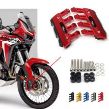 Für HONDA CRF1100L CRF1000L Afrika TWin Motorrad Kotflügel Vorne Gabel Protector Schutz Kotflügel Vorne Anti-herbst Slider Zubehör