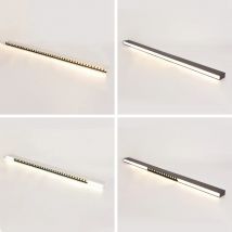 120cm liniowy drążek LED LED sufitowa powierzchnia lampy zamontowana długa taśma światło kratki salon biurowy reflektor reflektor 45W