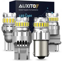 2 pezzi 1200LM AUXITO T20 W21/5W LED 1156 BA15S P21W 7443 lampadina per auto Canbus 1157 P21/5W BAY15D lampada a LED Auto DRL luce di retromarcia 12V