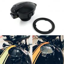 Motorcycle Petrol Fuel Gas Tank Cap Aluminum Monza Style Fuel Cap For Triumph Bonneville Bobber Black T120 T100 Street twin