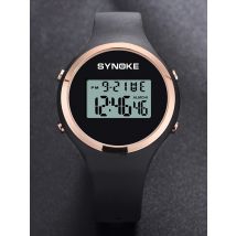 SYNOKE Fashion 50M waterproof Women Watch LED Digital Watch Ladies Silicone Strap Sport Women's Watches relojes digitales mujer