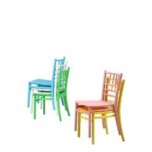 Chiavari-Stuhl für Kinder mit integriertem Design, langlebig und geschmacksneutral, umweltfreundlicher Esszimmerstuhl, Kindergartenstuhl