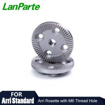Lanparte arri rosette teech adapter mit m6 gewinde loch (ein stück) von dslr kamera zubehör