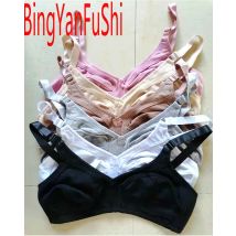 Seamless cotton bras for women push up large chest 80 85 90 95 100 105 110 115 C D E F G cup full-cover sexy lace bralette C01