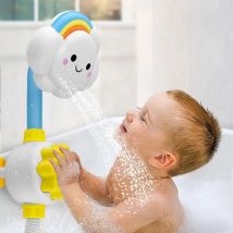 Nuovi giocattoli da bagno per bambini Gioco d'acqua Nuvole Modello Rubinetto Doccia Spruzzo d'acqua Giocattolo per bambini Schizzi Sprinkler Bagno Regalo per bambini