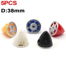 5PCS Sparkhobby 38mm 1,5 zoll Kunststoff Propeller Spinner Aluminium Legierung Basis 2-Blatt Requisiten Abdeckung für RC Starrflügel Flugzeug DIY