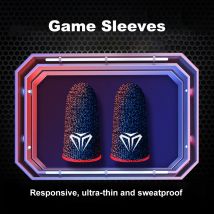 10 stücke Handy-Spiel Fingertip Handschuhe für Gamer Sweatproof Anti-slip Touchscreen Finger Sleeve Atmungs Gaming Fingertip Abdeckung