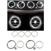Für Mercedes Benz E Klasse W213 2016-2019 Zentrale Konsole Klimaanlage AC Outlet Vent Refit Kristall Diamant Aufkleber ring Trim