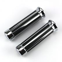 1 "Chrom Motorrad Griff Griffe für Harley Davidson Softail Dyna Electra Straße Straße gleiten Fett Bad Boy Sportster Eisen 883 1200