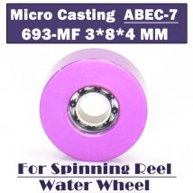693-MF Micro Casting Lager 3*8*4mm (1 PC ) ABEC-7 Für Spinning Reel Wasser Rad Lager 693 Trommel Lager