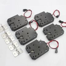 5PCS DC 12V kleine elektromagnetische schloss automatische vending elektrische steuerung schloss mini schrank tür elektronische schloss türschloss