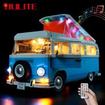 LED Light Set For Creator 10279 Volkswagen T2 Camper Van Model DIY Toys Kit (Not Included Building Blocks)