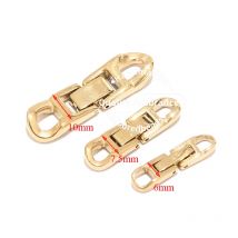 2pc Stainless Steel Gold Buckle Clasps Necklace Bracelet Chain Clasp Jewelry Making DIY Connectors