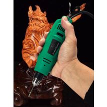 Dremel 260W Mini Electric Drill Engraver Rotary Tool Polishing Machine Power Tool 5Variable Speed Engraving Pen With Accessories