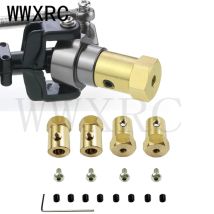 4 Stück Messing-Adapter 5 mm auf 12 mm Radnaben-Sechskant-Adapter für 1/16 WPL D12 C14 C24 B14 B24 B16 B36 MN D90 MN99S