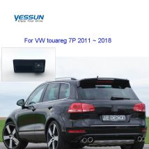 Auto Stamm Griff kamera Für Volkswagen VW touareg 7P touareg 2 MK2 2011 ~ 2018 mit MIB PQ MQB