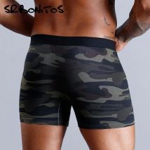 Marke Unterwäsche Männer Boxer Shorts Für Männer Höschen Boxershorts Lange Unterhose Natürliche Baumwolle Hohe Qualität sexy homme heißer calecon