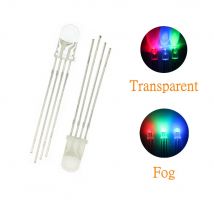 100pcs 4pin 5mm RGB LED Emitting Diode Indicator Arduino Red Green Blue Multicolor Common Anode Cathode DIY PCB Circuit Bulb