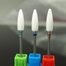 Easymail Ceramic Nail Drill Bit Electric File Nail Manicure Pedicure machine accessories 3/32" Shank nail cleaner bit H0620