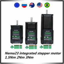 Neue ankunft Nema23 integrierte stepper motor mit servo system 1,5 Nm 2Nm 3Nm 3A Motor drive