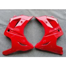 Rot Passend für Suzuki SV650 S 2003–2011 Links + Rechts Teil Batwing Verkleidung Karosserie Panel SV 650 S