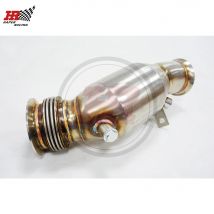 HP RACING 3.0 ''Edelstahl Downpipe Mit 200 zelle Sport Katze für B MW N55 F20 F30 335i 435i m235i M135I Bis 2013-06