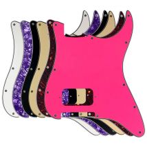 Pleroo Custom Parts 11-Schraubenlöcher-Schlagbretter, passend für Fender Tom Delonge Strat Gitarre US St Bridge Humbucker, keine Kontrolllöcher