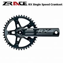 Zrace rx kurbel garnituren einstufiger kurbel kettensatz, 38t/40t/42t/44t, 1/170/172/175mm für kies