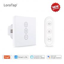 Tuya smart life eu wifi rollladen vorhangsc halter für elektrisch motorisierte jalousien mit fernbedienung google home aelxa echo