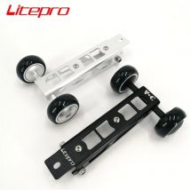 Litepro Faltrad Easywheel Für Birdy 2-3 Serie Einfache Rad Aluminium Legierung Schwarz Silber