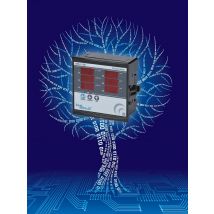 Samwha-Dsp SEM-06 Digital Multimeter, Three Phase Volt(L-L),(L-N), Ampere ,Frequency, Phase Sequence Display Panel Meter 12 in 1