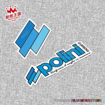 Für Polini Motorrad Motorrad Aufkleber Wasserfest Aufkleber 03