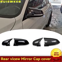 2 Stück Rückspiegel abdeckung Kappe Ruß für BMW Serie 1 2 3 4 x m 220i 328i 420i f20 f21 f22 f23 f30 f32 f33 f36 x1