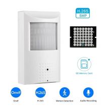 Camhi-cámara de seguridad para interiores, sistema de vigilancia Invisible con visión nocturna, 1080P, 1920P, PIR, WiFi, Onvif, Audio bidireccional, 940 IR