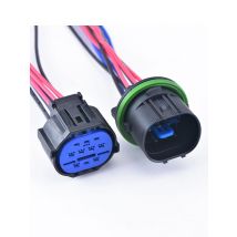10 Pin auto headlight plug waterproof Headlamps socket HP406-10021 wiring harness connector For Hyundai IX25 Kia K2 K3 with wire