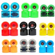 Neue Ankunft Weiche Skateboard Räder PU 70MM Longboard Räder Langlebig Super Cruiser Räder Straße Longboard ABEC-9 Lager