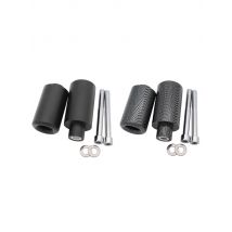 Motorcycle Carbon & Black No Cut Frame Sliders Crash Falling Protection For Suzuki GSXR1000 GSX-R GSXR 1000 K3 2003-2004