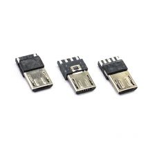 20/50/100pcs micro USB 2.0 Maschio 4p/5Pin Connettori USB Connettore USB Porta Jack Coda Presa Spina Terminale Per Samsung Huawei FAI DA TE