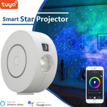 Tuya Smart Star Projektor Wifi Laser Sternen himmel Projektor winken Nachtlicht führte bunte App