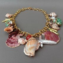 19 "Multi Meer Shell Perle Kette Halskette Sommer Strand Schmuck Vintage für Frauen Hochzeit Schmuck Party Heißer
