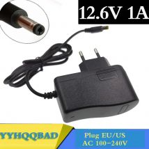12,6 V 1A 18650 Lithium-Batterie Ladegerät 12V 1A Schraubendreher Tragbare Wand Ladegerät DC 5,5*2,1 MM