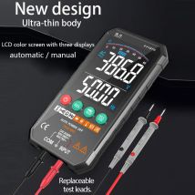 Digitalmultimeter Professionelles Smart AC DC Voltmeter Auto Range True RMS Temperaturkapazität Ohm Hz NCV Multimetro Digitaltester