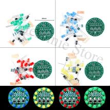 LED Wasser Licht LED Runde Wasser Licht Produktions kit für Geschicklichkeit strain ing Löten Übungs teile DIY elektronische Kit-Set