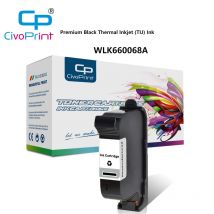Civoprint compatible for WLK660068A Premium Black Thermal Inkjet (TIJ) Ink