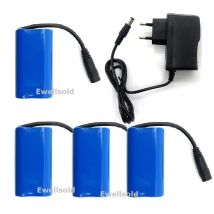 7.4V 5200Mah Battery with Charger For T188 T888 2011-5 V007 C18 H18 So on Remote Control RC Fishing Bait Boat Parts