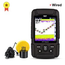 LUCKY FF718LiCD-T 2,8" Farb-LCD Tragbarer Fischfinder 200KHz/83KHz Dual Sonar Frequency 328ft