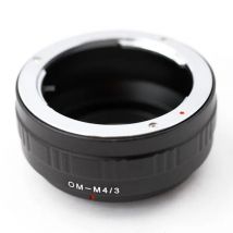 OM-M43 Adapter für Olympus OM 4/3 Objektiv auf Micro 4/3 M 4/3 Halterung Olympus Panasonic Kamera GF7 EP5 E-PL7